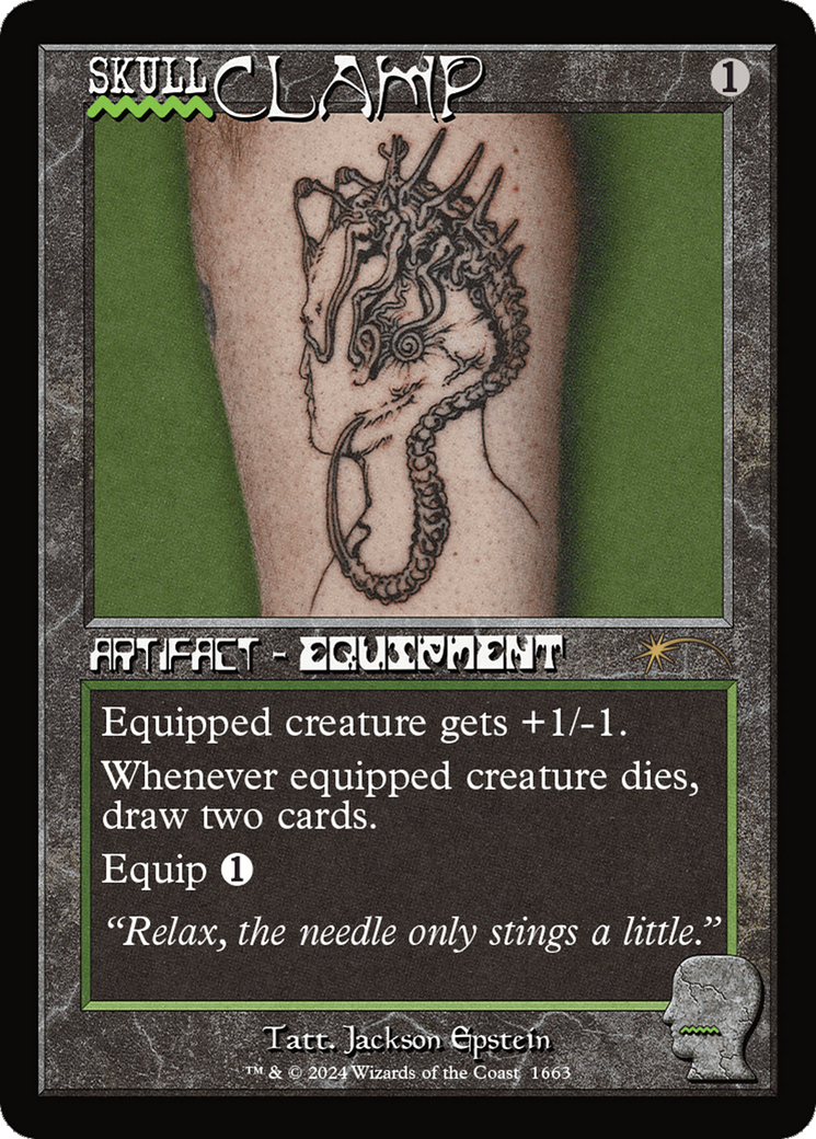 Skullclamp (SLD-1663) [Secret Lair] Drop MTG Single Wizards of the Coast