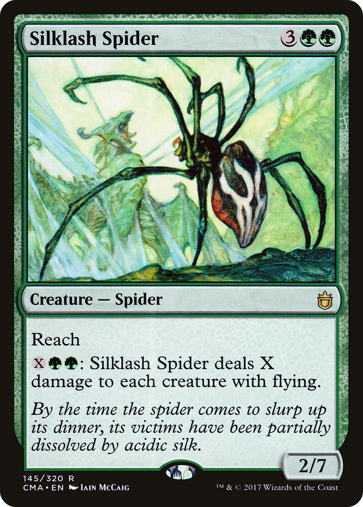 Silklash Spider (CMA-145) [Commander Anthology] MTG Single Wizards of the Coast