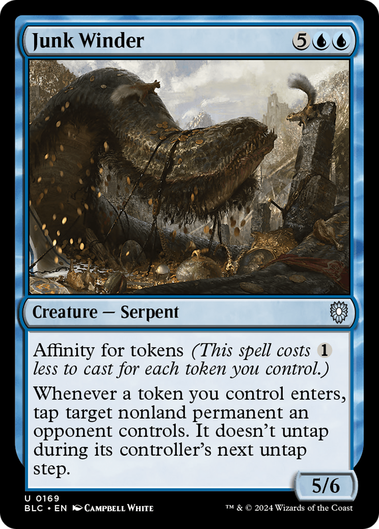 Junk Winder (BLC-169) [Bloomburrow Commander] MTG Single Wizards of the Coast