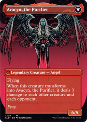 Archangel Avacyn (Display Commander) - Thick Stock (SLD-1209) [Secret Lair] Drop MTG Single Wizards of the Coast