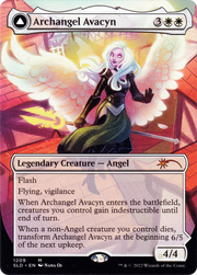 Archangel Avacyn (Display Commander) - Thick Stock (SLD-1209) [Secret Lair] Drop MTG Single Wizards of the Coast