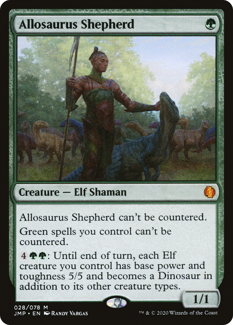 Allosaurus Shepherd (JMP-028) [Jumpstart] MTG Single Wizards of the Coast