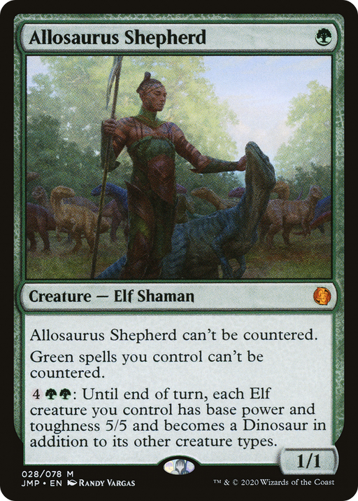 Allosaurus Shepherd (JMP-028) [Jumpstart] MTG Single Wizards of the Coast