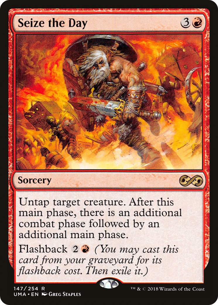 Seize the Day (UMA-147) [Ultimate Masters] MTG Single Wizards of the Coast