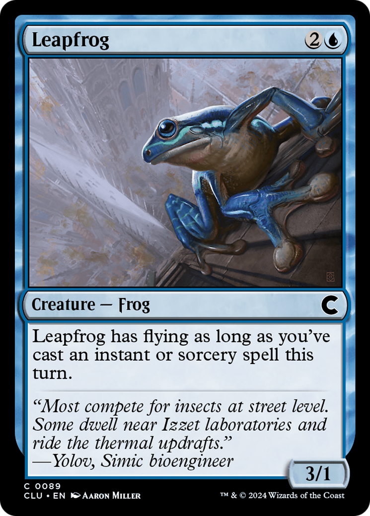 Leapfrog (CLU-089) [Ravnica: Clue Edition] MTG Single Wizards of the Coast