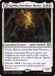 Katilda, Dawnhart Martyr (VOW-021) [Innistrad: Crimson Vow] MTG Single Wizards of the Coast