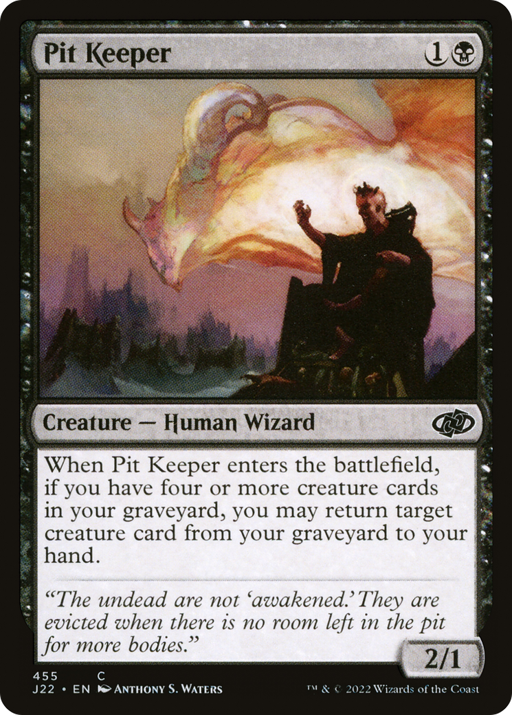 Pit Keeper (J22-455) [Jumpstart 2022] MTG Single Wizards of the Coast