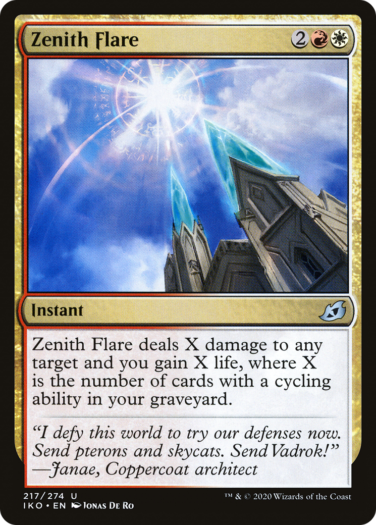 Zenith Flare (IKO-217) [Ikoria: Lair of Behemoths] MTG Single Wizards of the Coast