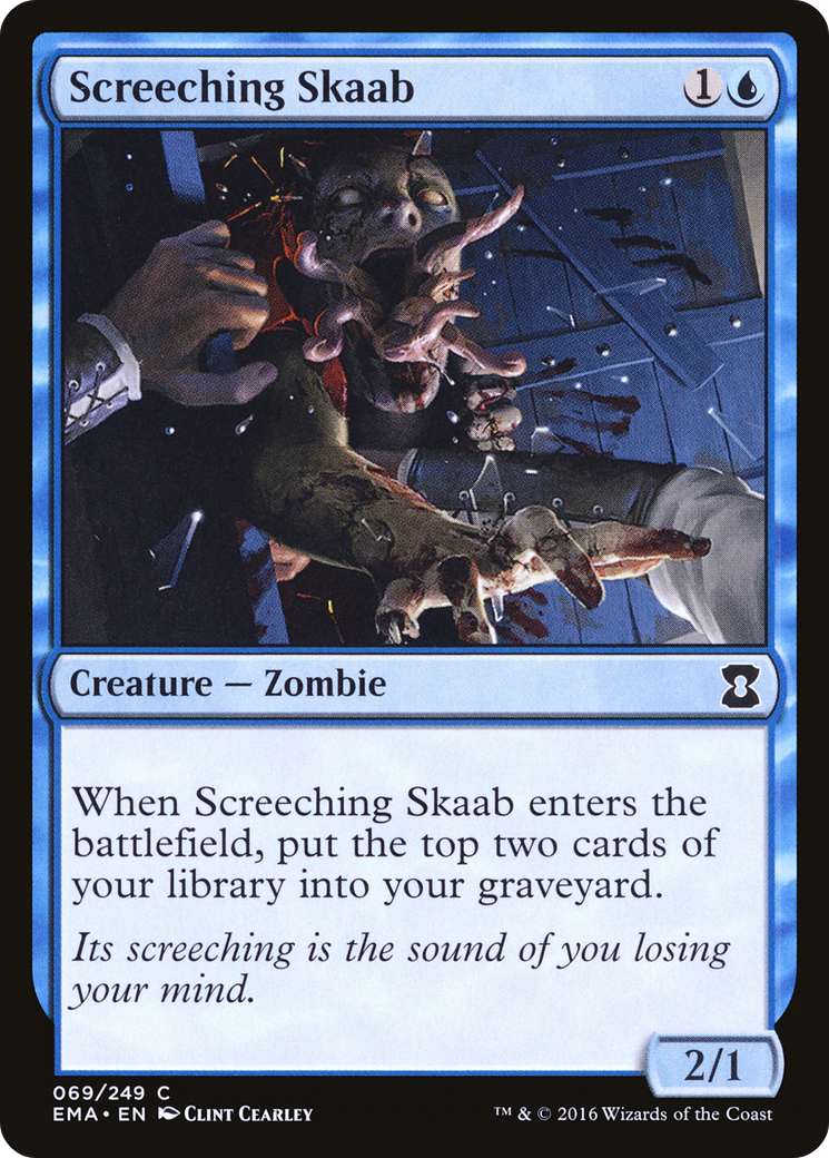 Screeching Skaab (EMA-069) [Eternal Masters] MTG Single Wizards of the Coast