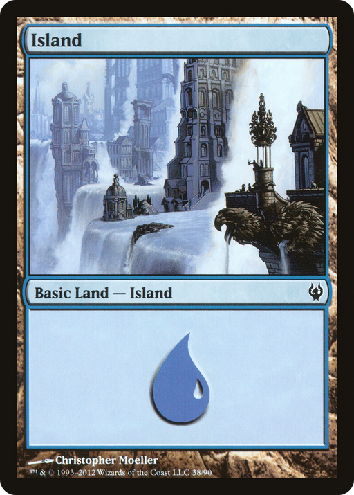 Island (38) (DDJ-038) [Misc] Duel Decks: Izzet vs. Golgari MTG Single Wizards of the Coast