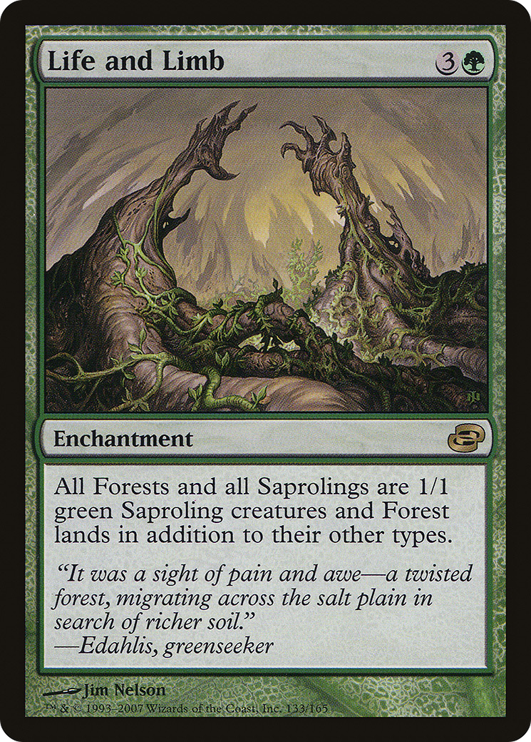 Life and Limb (PLC-133) [Planar Chaos] MTG Single Wizards of the Coast