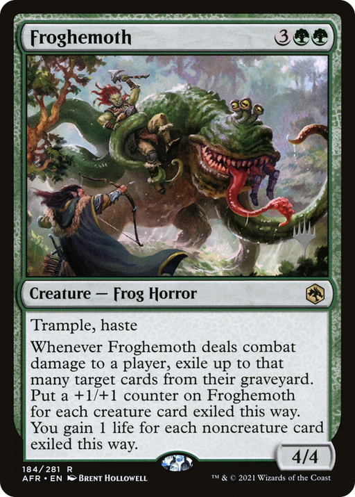 Froghemoth (PPAFR-184) [Adventures in the Forgotten Realms Promos] MTG Single Wizards of the Coast