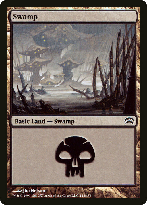 Swamp (PC2-143) [Misc] Planechase 2012 Foil MTG Single Wizards of the Coast