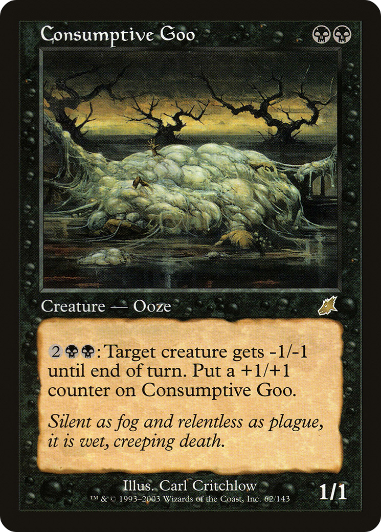 Consumptive Goo (SCG-062) [Scourge] MTG Single Wizards of the Coast