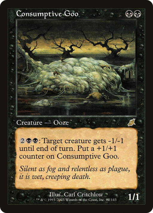 Consumptive Goo (SCG-062) [Scourge] MTG Single Wizards of the Coast