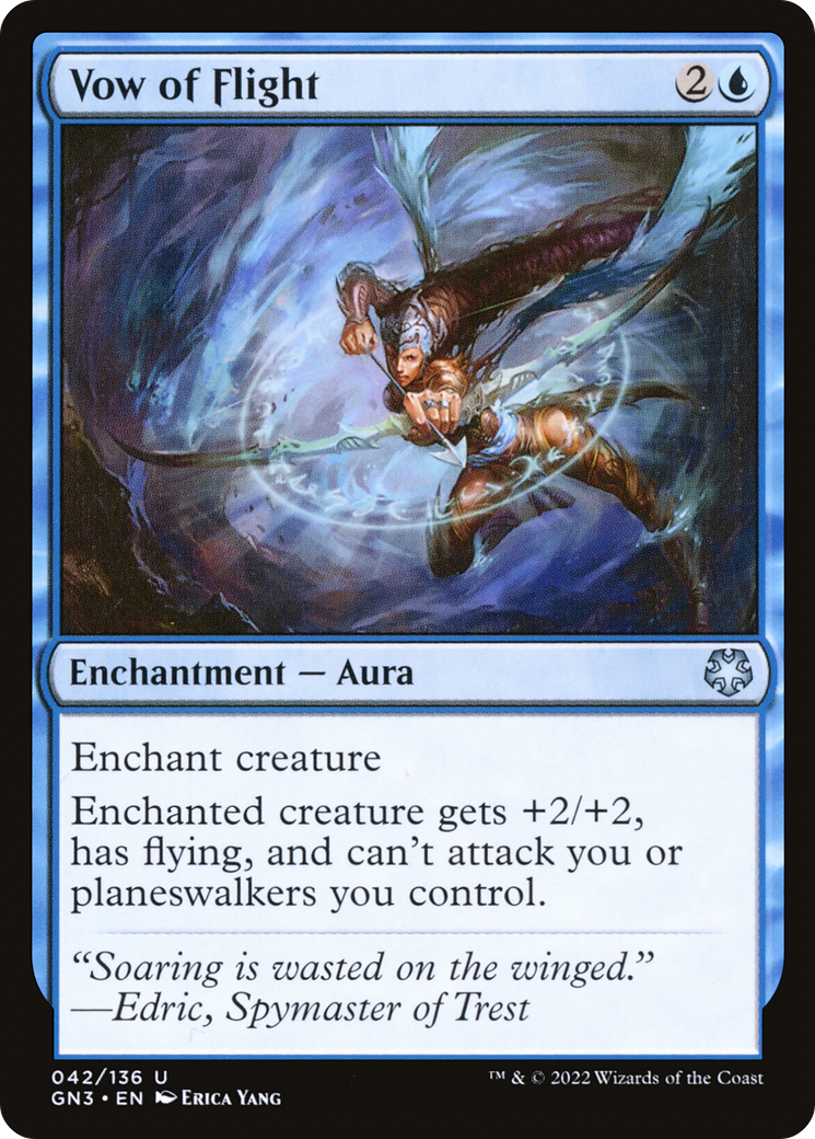 Vow of Flight (GN3-042) [Misc] Game Night: Free-for-All MTG Single Wizards of the Coast