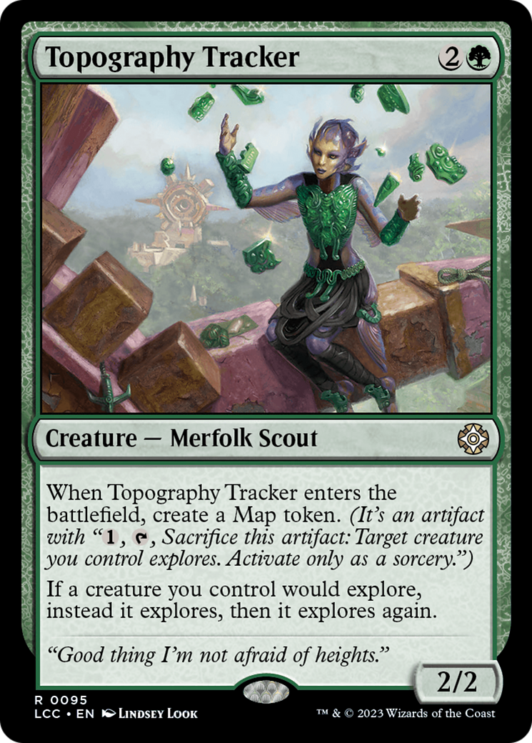 Topography Tracker (LCC-095) [The Lost Caverns of Ixalan Commander] MTG Single Wizards of the Coast