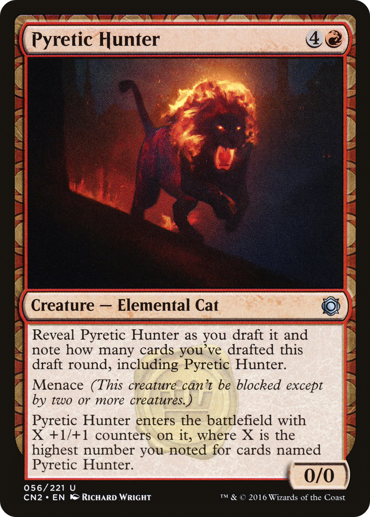 Pyretic Hunter (CN2-056) [Conspiracy: Take the Crown] MTG Single Wizards of the Coast