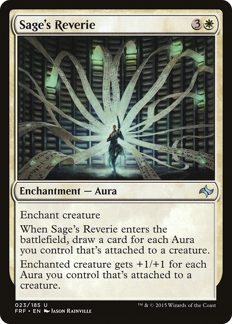Sage's Reverie (FRF-023) [Fate Reforged] MTG Single Wizards of the Coast