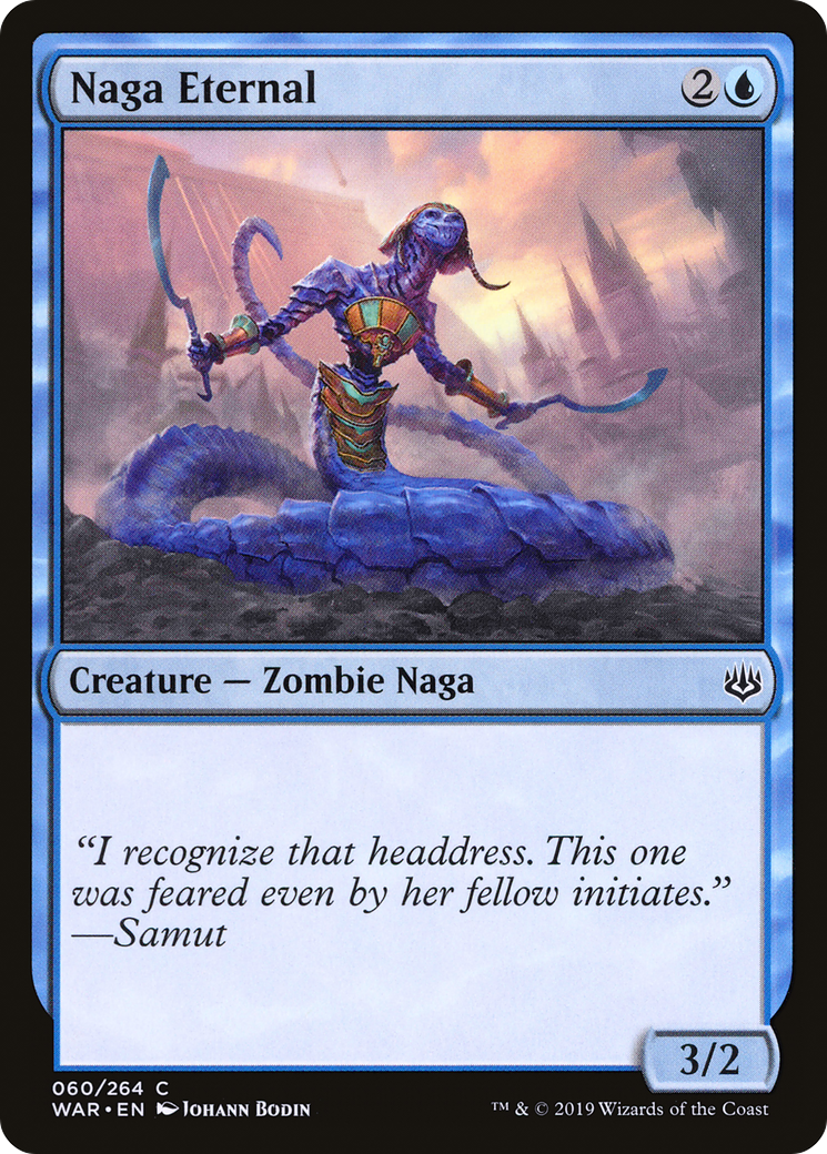 Naga Eternal (WAR-060) [War of the Spark] MTG Single Wizards of the Coast