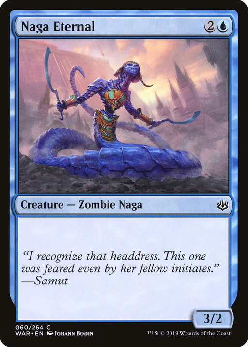 Naga Eternal (WAR-060) [War of the Spark] MTG Single Wizards of the Coast