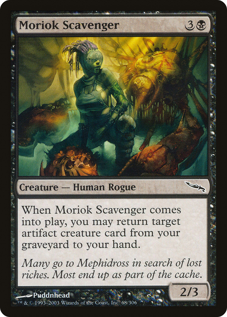 Moriok Scavenger (MRD-068) [Mirrodin] MTG Single Wizards of the Coast