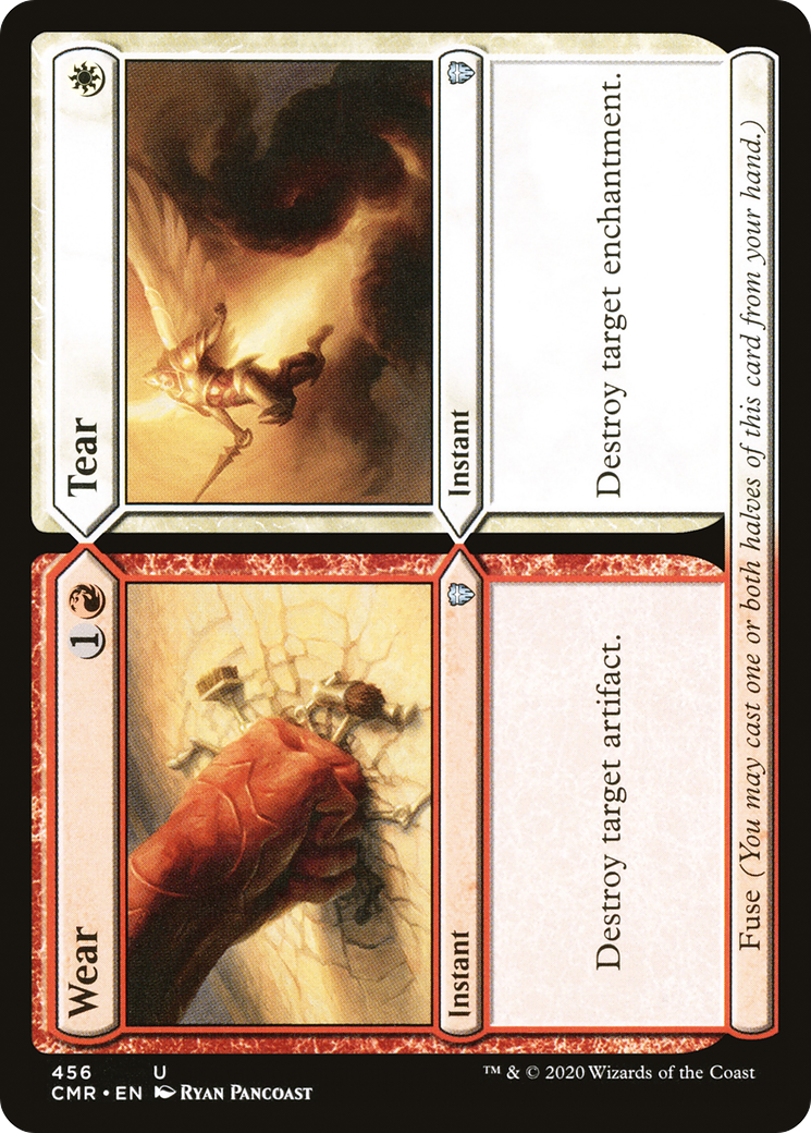 Wear // Tear (CMR-456) [Commander Legends] MTG Single Wizards of the Coast