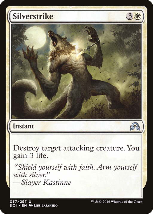 Silverstrike (SOI-037) [Shadows over Innistrad] MTG Single Wizards of the Coast