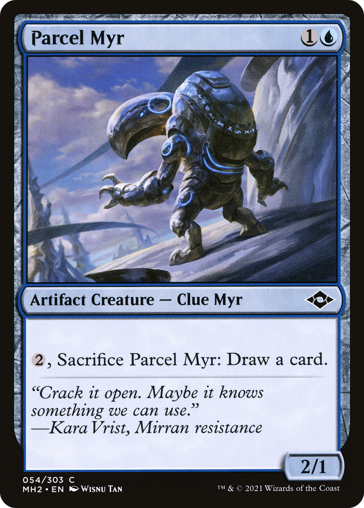 Parcel Myr (MH2-054) [Modern Horizons 2] Foil MTG Single Modern Horizons 2