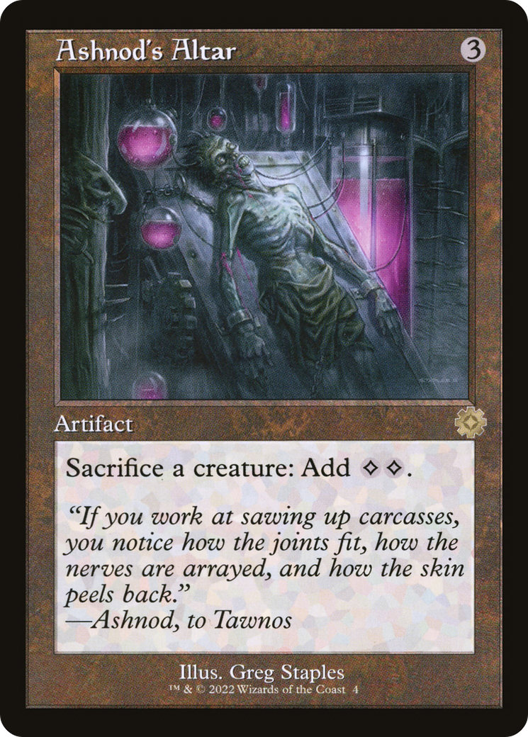 Ashnod's Altar (BRR-004) [The Brothers' War Retro Artifacts] MTG Single Wizards of the Coast