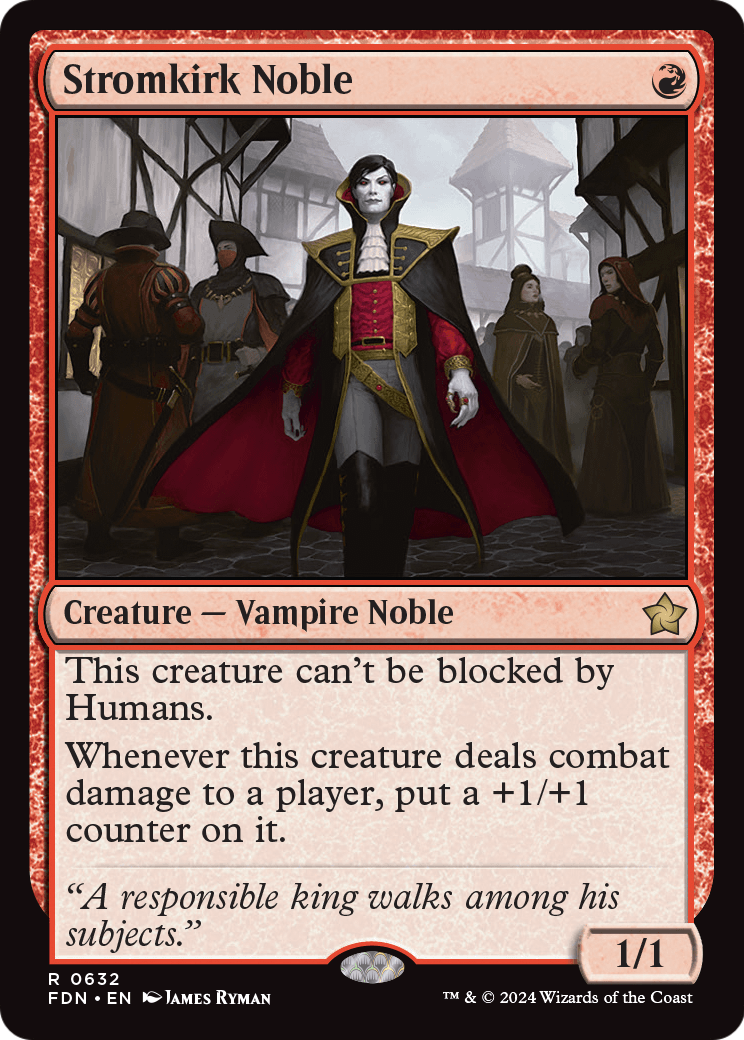 Stromkirk Noble (FDN-632) [Foundations] MTG Single Wizards of the Coast