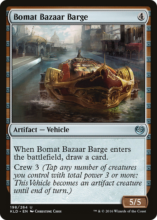 Bomat Bazaar Barge (KLD-198) [Kaladesh] MTG Single Wizards of the Coast