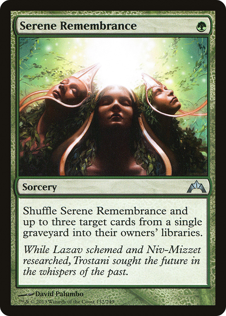 Serene Remembrance (GTC-132) [Gatecrash] MTG Single Wizards of the Coast
