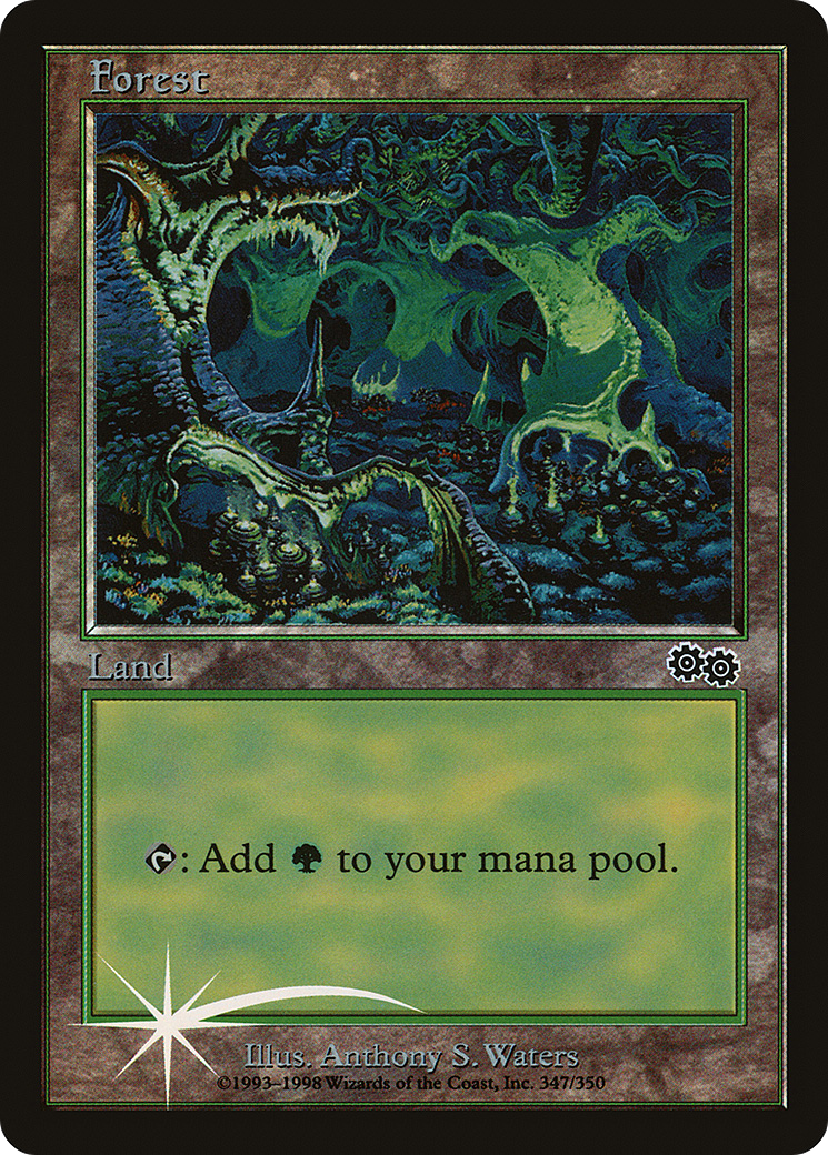 Forest (1) [Arena League 1999] MTG Single Magic: The Gathering   