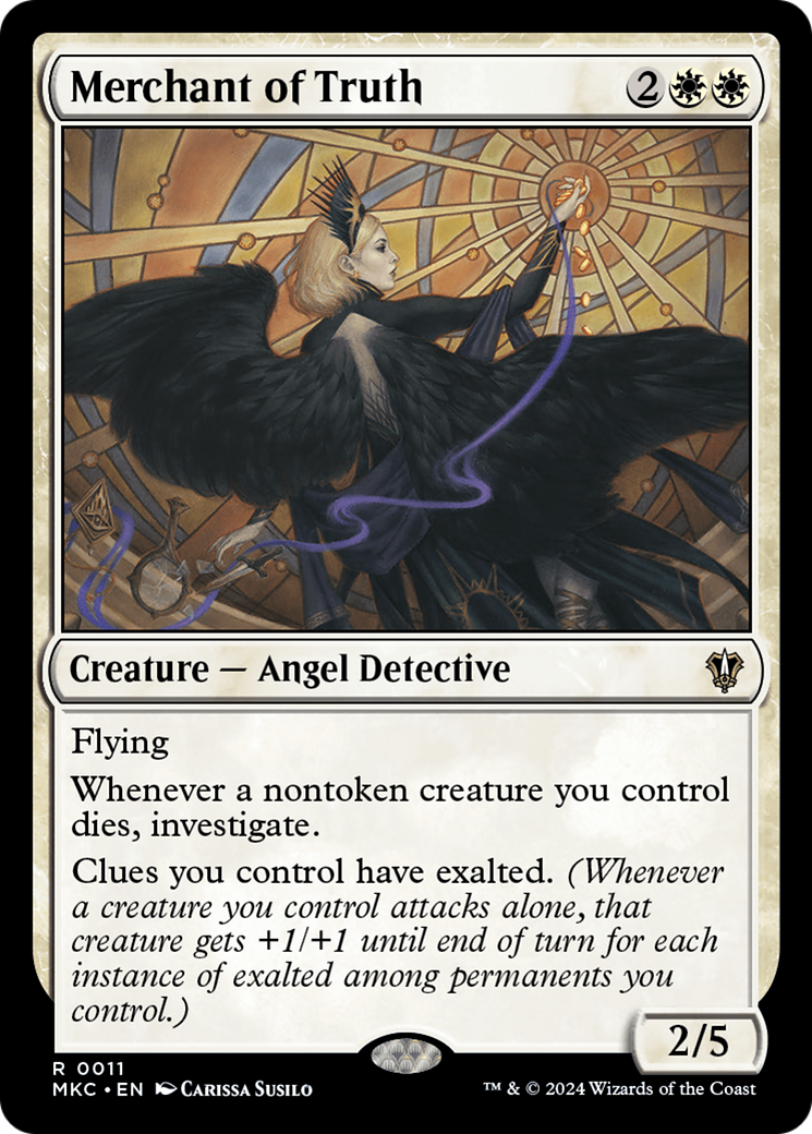 Merchant of Truth (MKC-011) [Murders at Karlov Manor Commander] MTG Single Wizards of the Coast