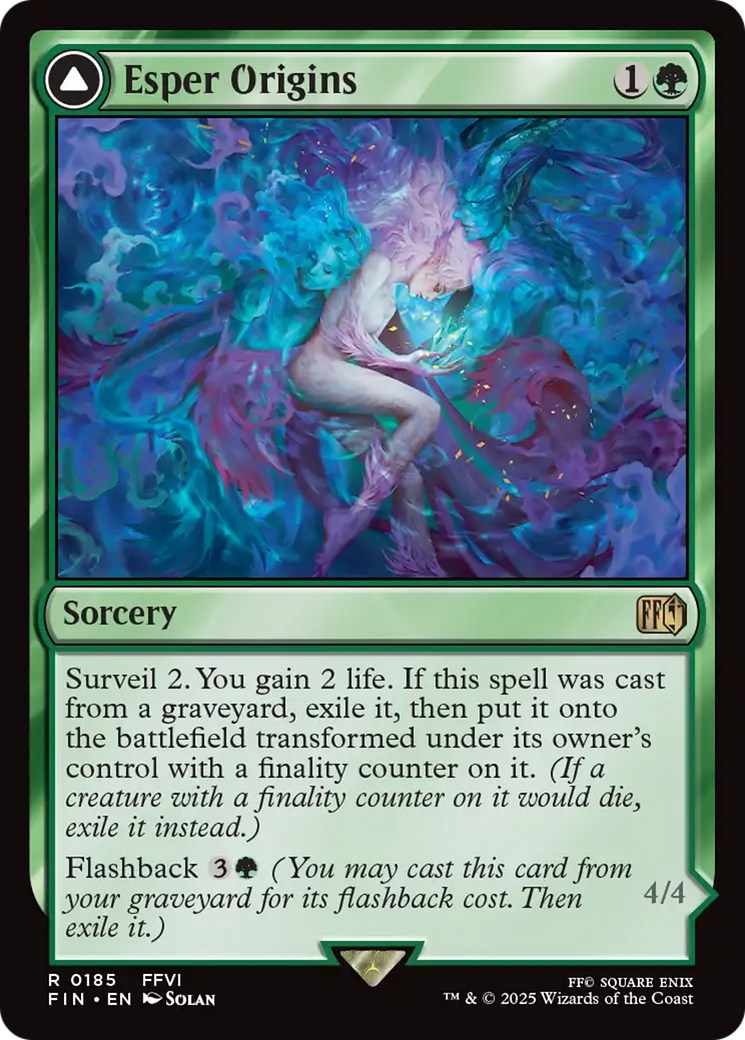 Esper Origins (FIN-185) [FINAL FANTASY] Foil MTG Single Wizards of the Coast