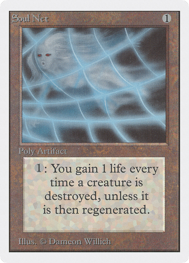 Soul Net (2ED-271) [Oldschool] Unlimited Edition MTG Single Wizards of the Coast