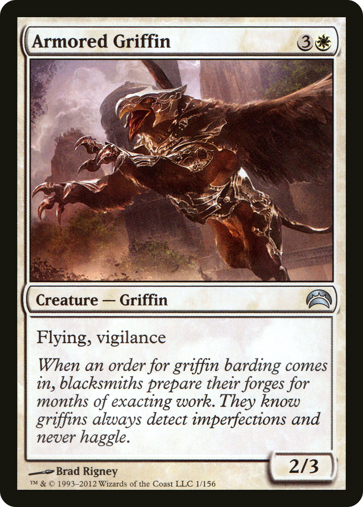 Armored Griffin (PC2-001) [Misc] Planechase 2012 Foil MTG Single Wizards of the Coast