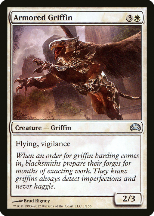 Armored Griffin (PC2-001) [Misc] Planechase 2012 MTG Single Wizards of the Coast