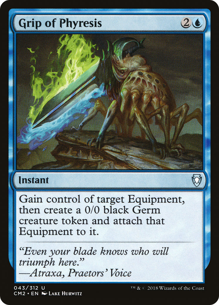 Grip of Phyresis (CM2-043) [Commander Anthology Volume II] MTG Single Wizards of the Coast