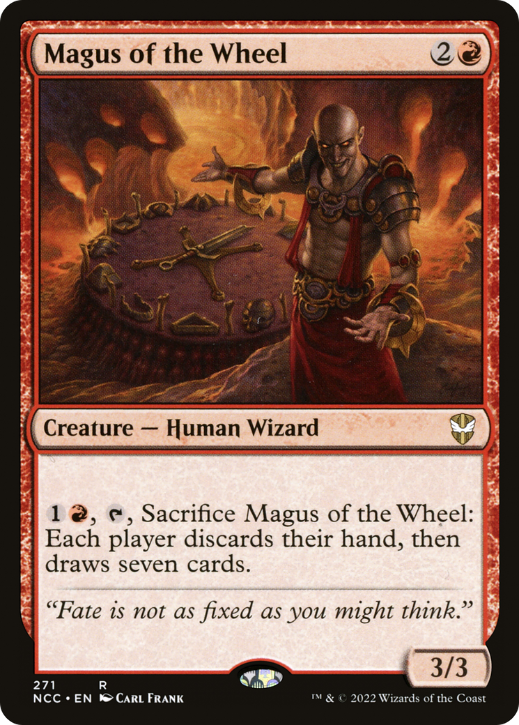 Magus of the Wheel (NCC-271) [New Capenna Commander] MTG Single Wizards of the Coast