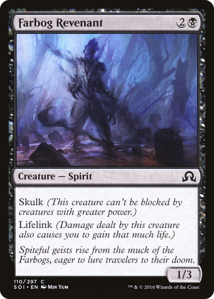 Farbog Revenant (SOI-110) [Shadows over Innistrad] Foil MTG Single Wizards of the Coast