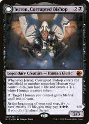 Jerren, Corrupted Bishop (MID-109) [Innistrad: Midnight Hunt] MTG Single Wizards of the Coast