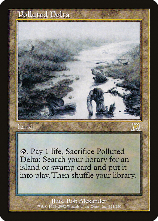 Polluted Delta (ONS-321) [Onslaught] MTG Single Wizards of the Coast
