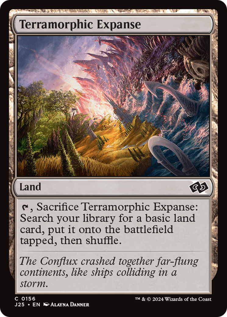 Terramorphic Expanse (J25-156) [Foundations Jumpstart] MTG Single Wizards of the Coast