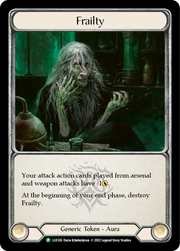 Bloodrot Pox // Frailty [LGS125 // LGS126] (Promo)  Cold Foil Flesh And Blood Single Flesh And Blood   