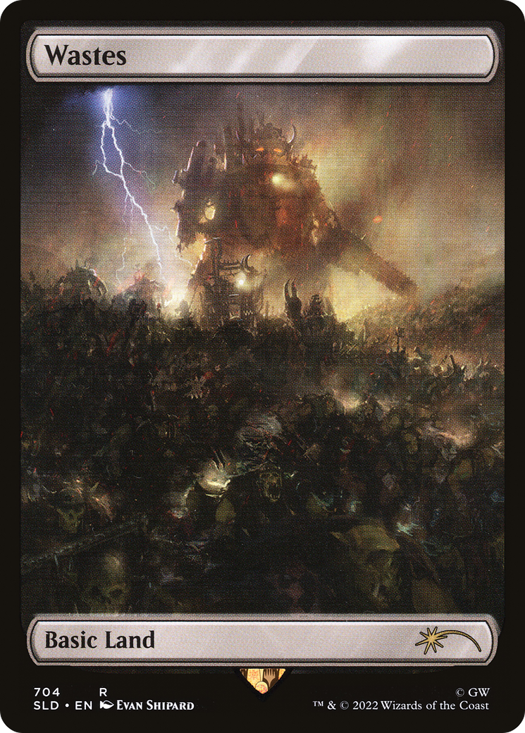 Wastes (704) - Full Art (SLD-704) [Secret Lair] Drop MTG Single Wizards of the Coast