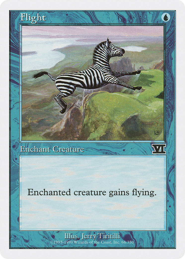 Flight (6ED-068) [Classic Sixth Edition] MTG Single Wizards of the Coast