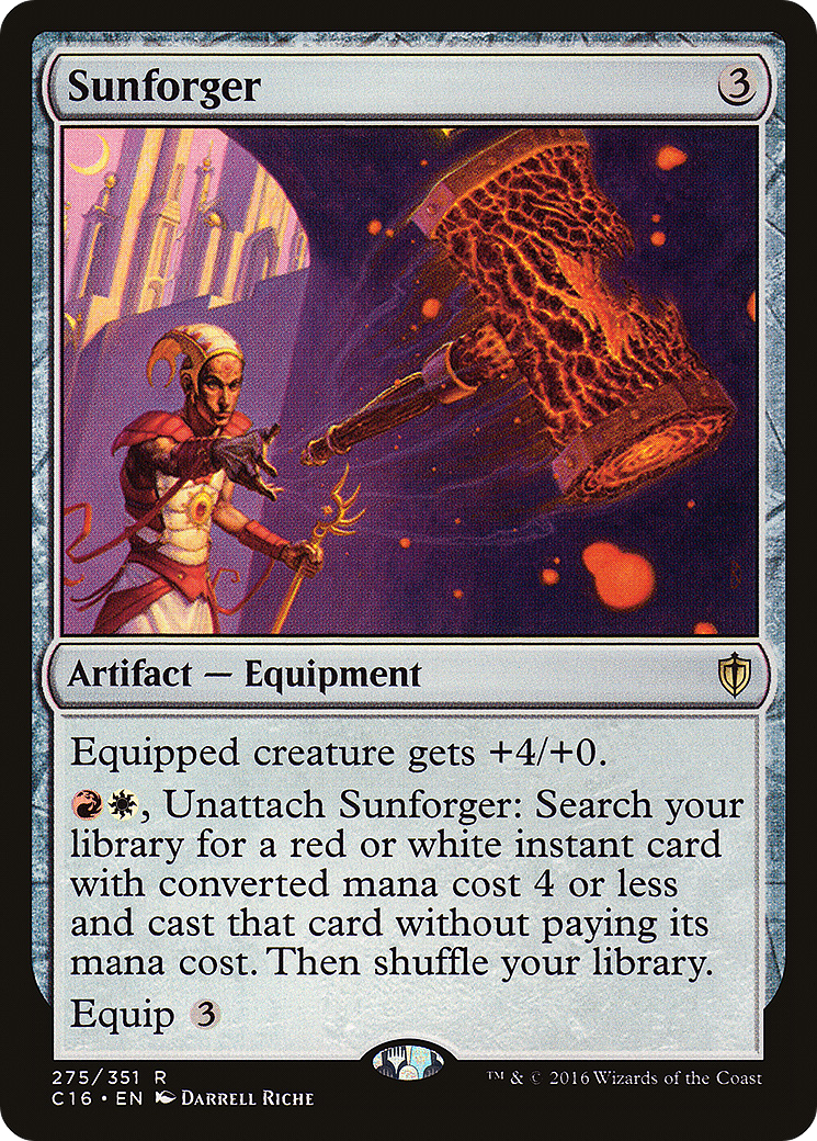 Sunforger (C16-275) [Commander 2016] MTG Single Wizards of the Coast