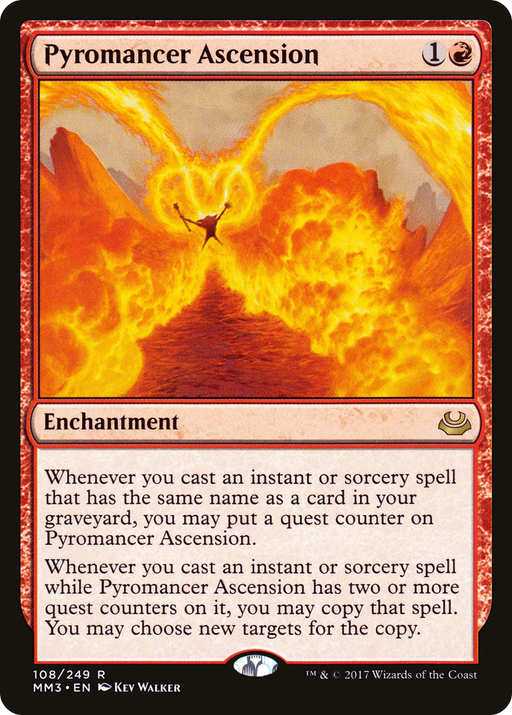 Pyromancer Ascension (MM3-108) [Modern Masters 2017] Foil MTG Single Modern Masters 2017